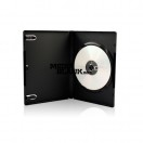 Carcasa 1 DVD Simpla Neagra 14mm Omega Machine Packing