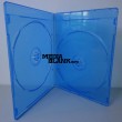 Carcasa Dubla 2 Blu Ray Disc Slim 7mm albastra