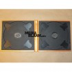 Carcasa 2 DVD Material Plastic Portocaliu cu model