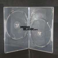 Carcasa 2 DVD Slim Transparenta 7mm
