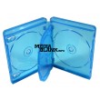 Carcasa 4 Blu Ray Disc 15mm albastra
