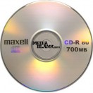 CD-R Maxell 52x 700MB Blank
