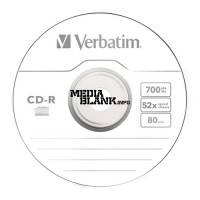 CD-R Verbatim Extraprotection 52x 700MB Blank