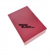 Cutie din carton cu capac pentru memorie USB rosie mare PBOX05
