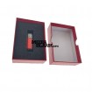 Cutie din carton cu capac pentru memorie USB rosie mare PBOX05