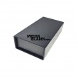 Cutie din carton cu clapeta pentru memorie USB neagra PBOX08