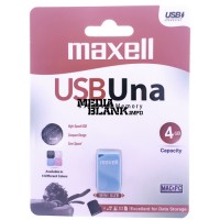 Memorie USB Maxell 4GB UNA Blue mini USB 2.0